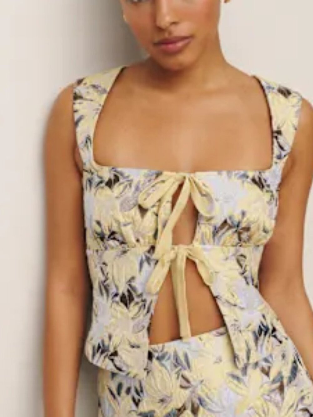 Reformation Azalia Top in Madonna NWT